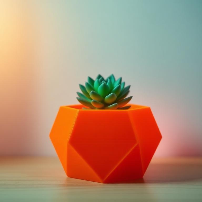 Hex Planter w/ Drainage