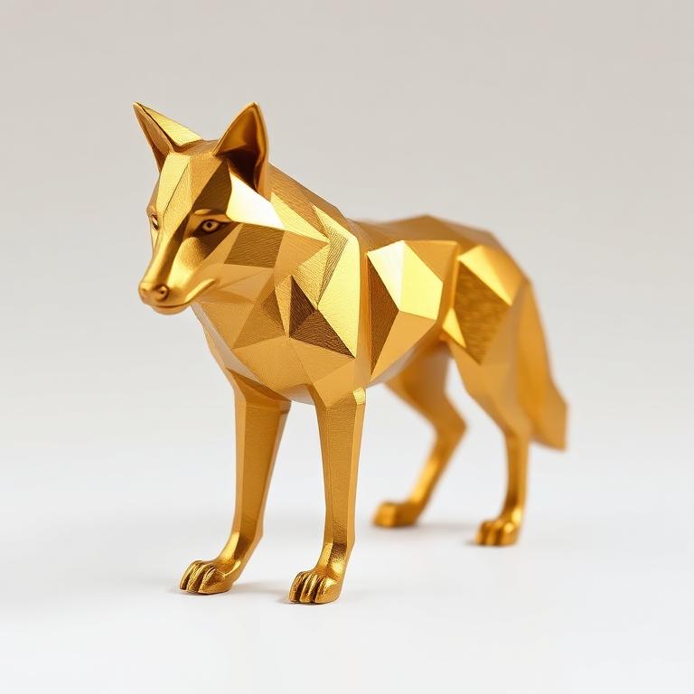 Low-Poly Wolf